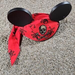 Disney Pirates Jack Sparrow Mickey Ears Hat Youth SARAH